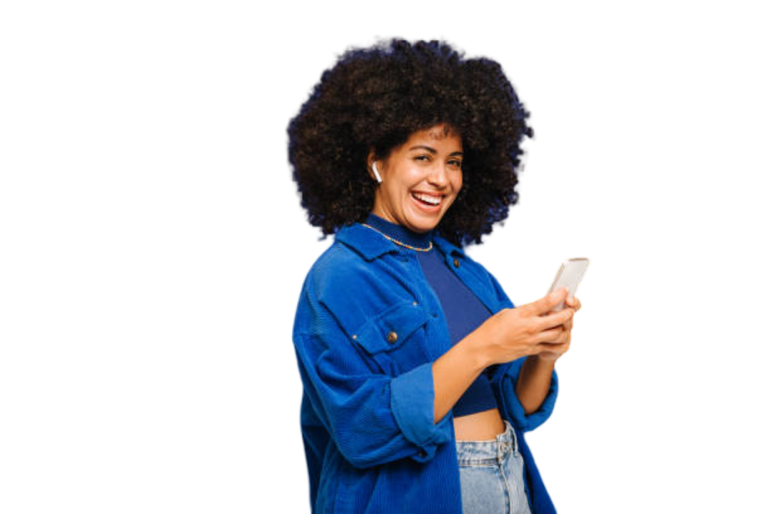 Ilustração de pagamento instantâneo via celular